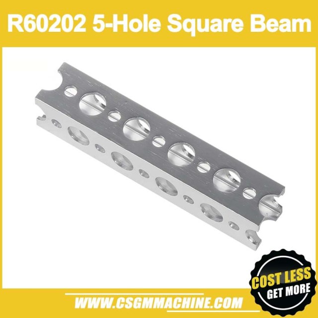 R60202 5-Hole Square Beam/DIY Combination Robert Beam/7005 Aluminum Material/Free Shipping