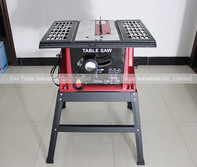 SP-102 10'' Wood Table Saw/ 1600W Bench Saw/4800rpm Table Panel Saw