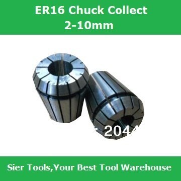 9pcs ER16 Chuck Collect/2-10mm degree/Free Shipping/can sell indepedent