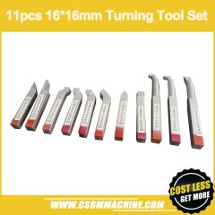 11pcs turning tools set/ 16*16mm cuttingl tools set/lathe tools