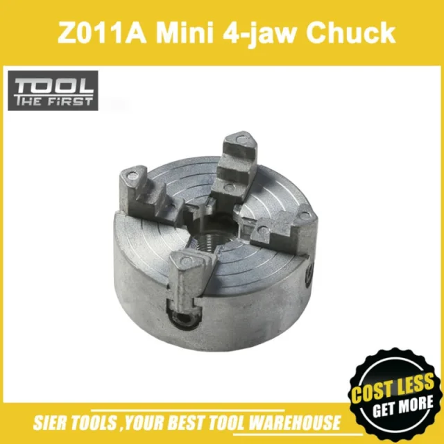 Free Shipping!/Z011A Mini Metal 4-Jaw Chuck/48mm 4 jaw chuck/1.8~56mm/12~65mm clamping diameter