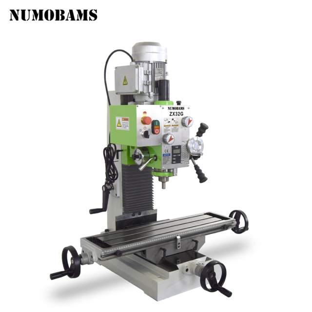 NUMOBAMS ZX32G drilling milling machine 700*180mm  working table powerful industrial machine