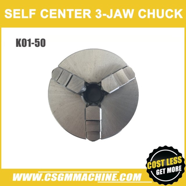 Free Shipping!/K01-50 Mini 3-Jaw Chuck/50mm self-centering Chuck/M14*1 3 jaw chuck/2" Lathe chuck