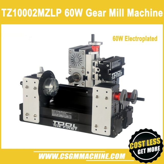 TZ10002MZLP 60W Electroplated Metal Gear Milling Machine/60W,12000rpm Horizontal mill machine