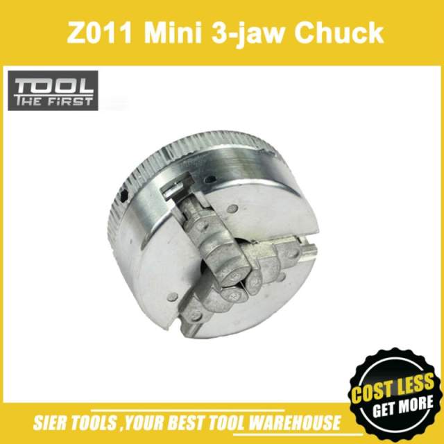 Free Shipping!/Z011 Mini Metal 3-Jaw Chuck with 2pcs Locking lever/48mm 3-jaw Chuck/1.8~56mm /12~65mm clamping diameter