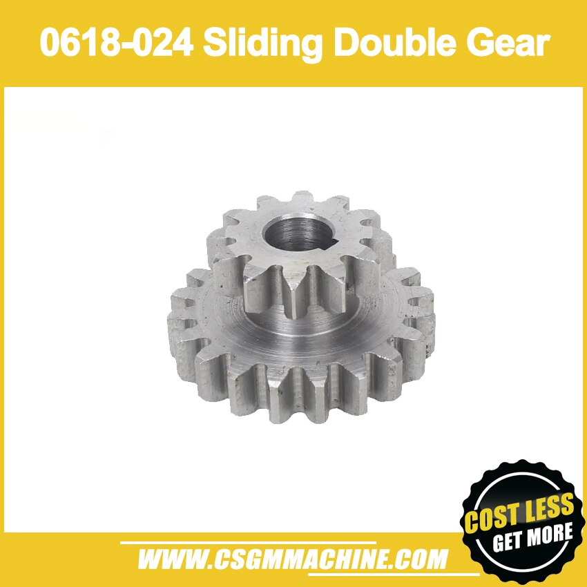 Free Shipping!/0618-024 Sliding Duplex Gear/ 0618 lathe gear