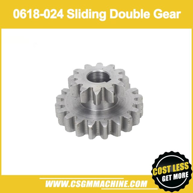 Free Shipping!/0618-024 Sliding Duplex Gear/ 0618 lathe gear