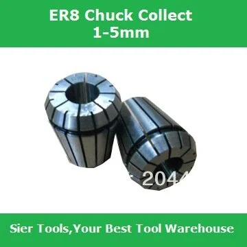 9pcs ER8 Chuck Collect/1-5mm degree/Free Shipping/can sell independent