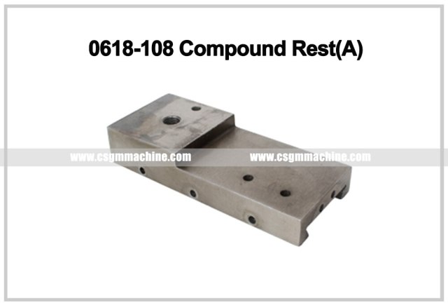 0618-108 0618 lathe compound rest (A)