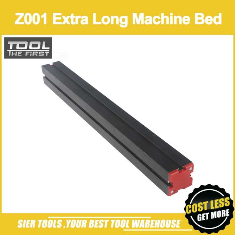 Free Shipping!/Z001 Extra Long Machine Bed/510x50x50mm Enchanced base/Zhouyu Accessory