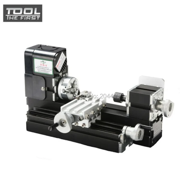 Z6000MZG Metal 6 in 1 Mini Lathe with Bow-arm/24W,20000rpm bow-arm 6in1 Lathe with tool box