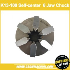 K13-100 6 jaw chuck/100MM manual lathe chuck/6-Jaw Self-center Chuck