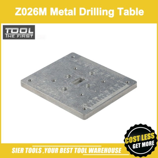 Free Shipping!/Z026M Metal Drilling Table/123 mmx100mm x12mm Drill plate for drilling machine/Zhouyu Accessory