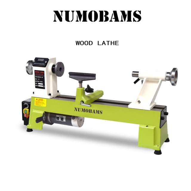 NUMOBAMS MC1218VB 750W Variable speed adjustable Wood Lathe Machine