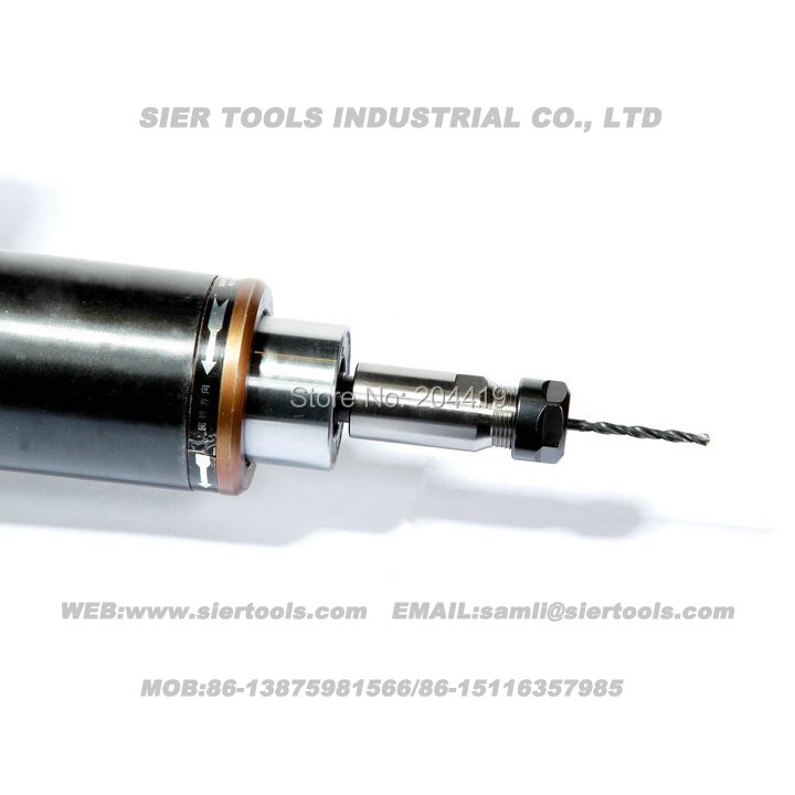 AIR DRILL!/Electro Pneumatic Drilling Units Parameters/PR3P-3075 with 7500-9000 No-loading Rotation Speed