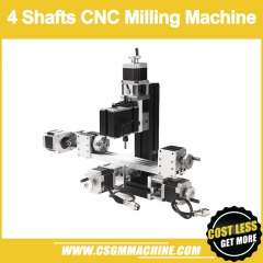 TCZ20005MTF 4 Shafts CNC Milling Machine/Mach3 CNC DIY Drilling & Milling Machine