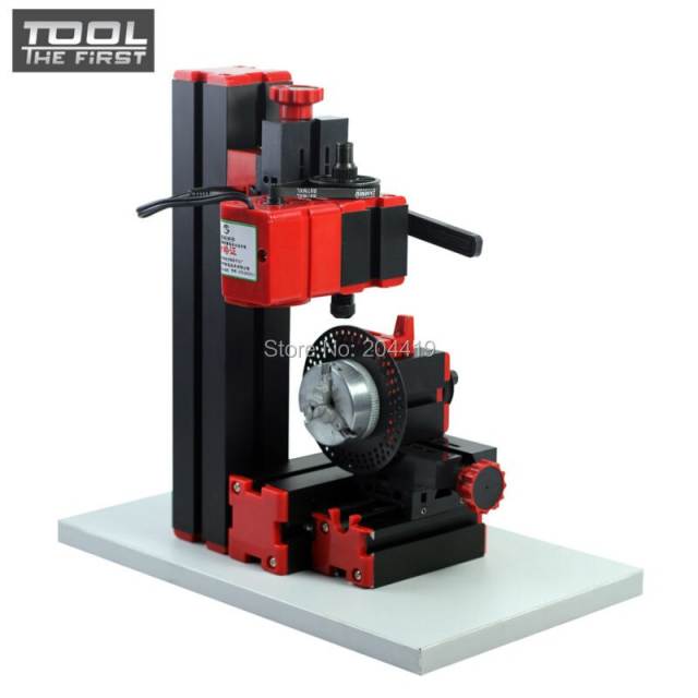 Z8000ZG 8 in 1 Mini Lathe with Bow Arm in Tool Box/ 8in1 bow-arm machine kit/24W.20000rpm DIY lathe kit