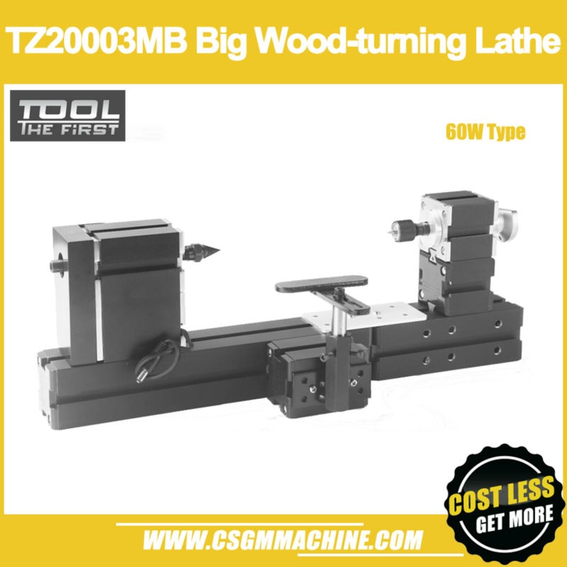 TZ20003MB 60W Metal Big Wood-turning Lathe/60W,12000rpm Powerful large wood working lathe