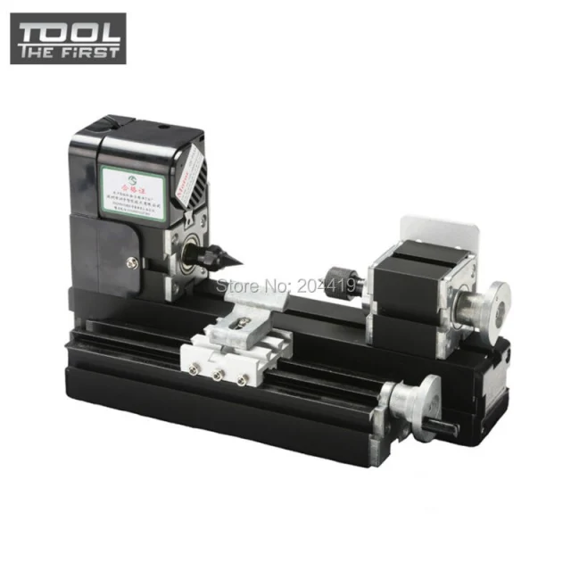 Z6000MZG Metal 6 in 1 Mini Lathe with Bow-arm/24W,20000rpm bow-arm 6in1 Lathe with tool box