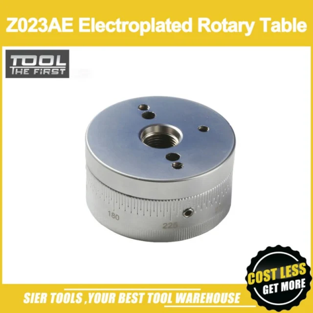 Free Shipping!/Z023AE Electroplated Mini Rotary Table/ Metal Rotation Plate/Zhouyu Aluminum Turn table