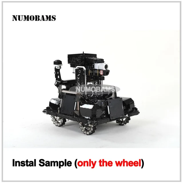 Free shipping 6'' Mecanum wheel set(left)/152.5 Dia DIY Robot Wheel