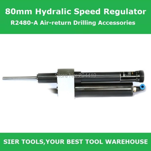 Free Shipping!80mm Hydralic Speed Regulator/R2480-A Air-return Drilling Accessories