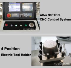CK0640 Industrial CNC Metal Lathe 3KW Absolute Value Servo Motor Lathe Machine