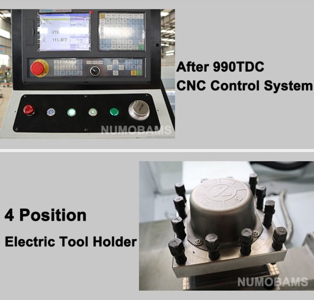 CK0640 Industrial CNC Metal Lathe 3KW Absolute Value Servo Motor Lathe Machine