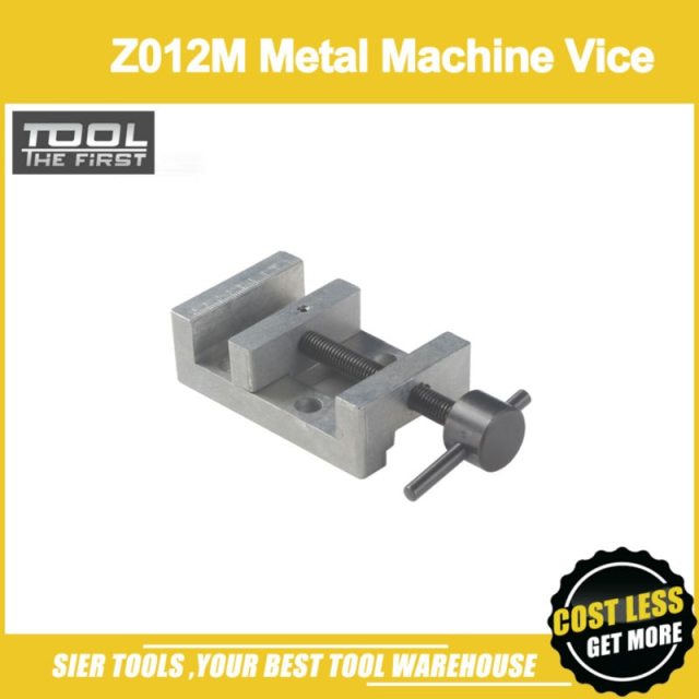 Free Shipping!/Z012M Metal Machine Vice/Bench Clamp/Mini Jaw Vice with 4pcs slot nut/Zhouyu Accessory
