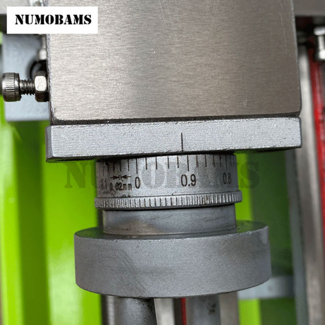 NUMOBAMS NU210-G High Quality 750W Brushless Motor with Postive & Reverse Auto Feed Function Mini Metal Lathe Machine