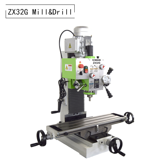 NUMOBAMS ZX32G drilling milling machine 700*180mm  working table powerful industrial machine