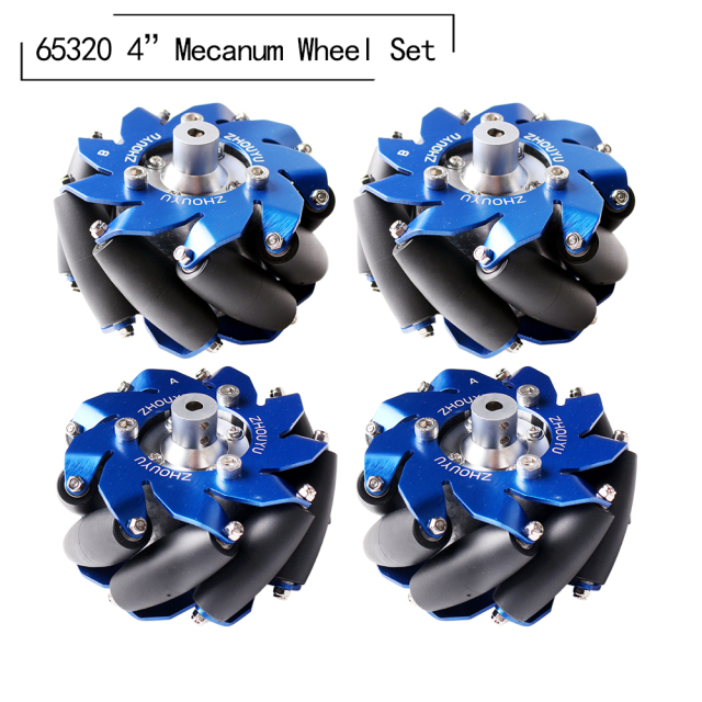 65320 4 Inches Mecanum Wheel Set