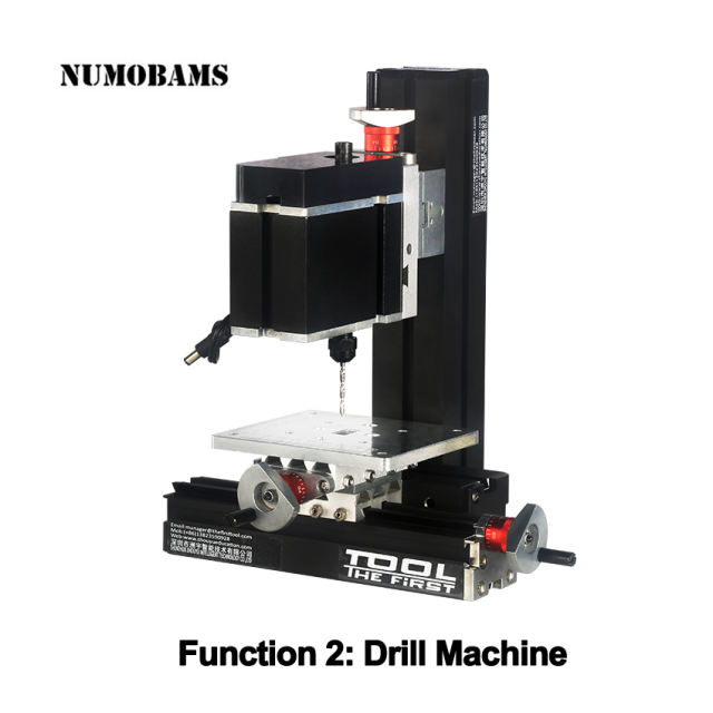 TZ20005S 2 in1 60W DIY Wood, soft metal Drill &amp; Mill Machine