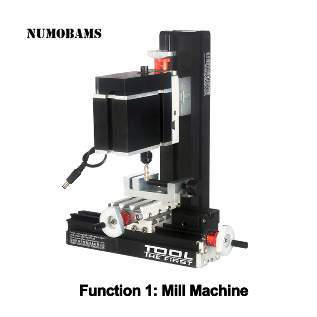 TZ20005S 2 in1 60W DIY Wood, soft metal Drill & Mill Machine