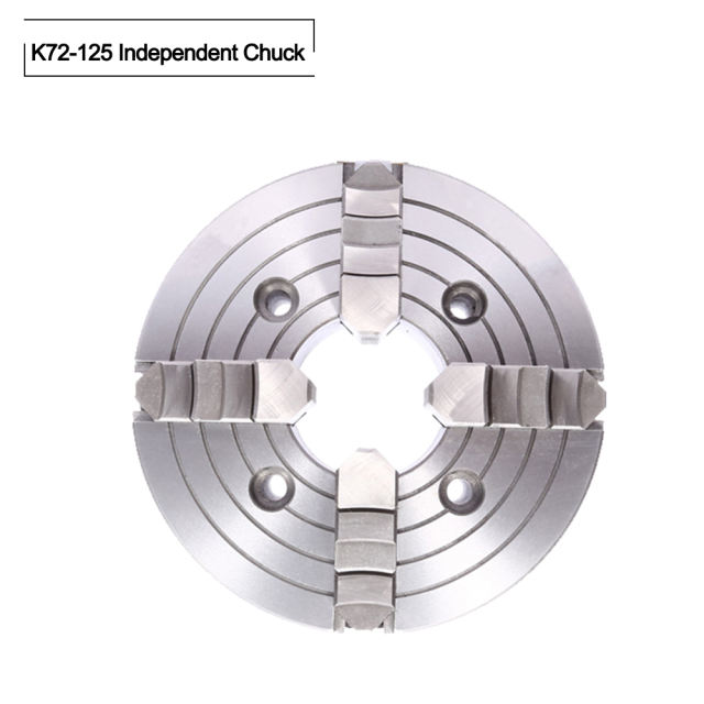 K72-125 4-Jaw Independent Chuck