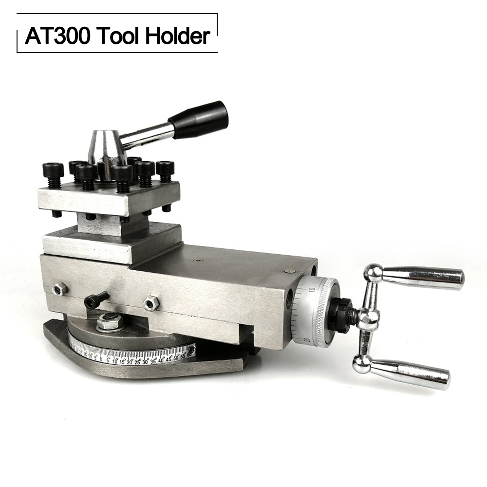 NUMOBAMS AT300 80MM Center Height Metal Lathe Tool Holder Post