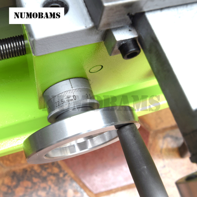 NUMOBAMS NU210E Auto Left&Right Threading Making Mini CNC Metal Lathe Machine
