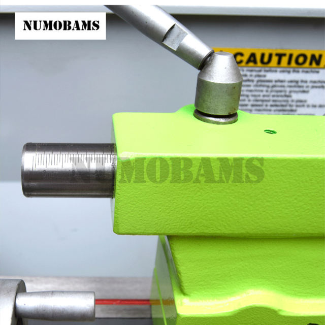 NUMOBAMS NU210L-E Auto Left&amp;Right Threading Making Mini CNC Metal Lathe Machine