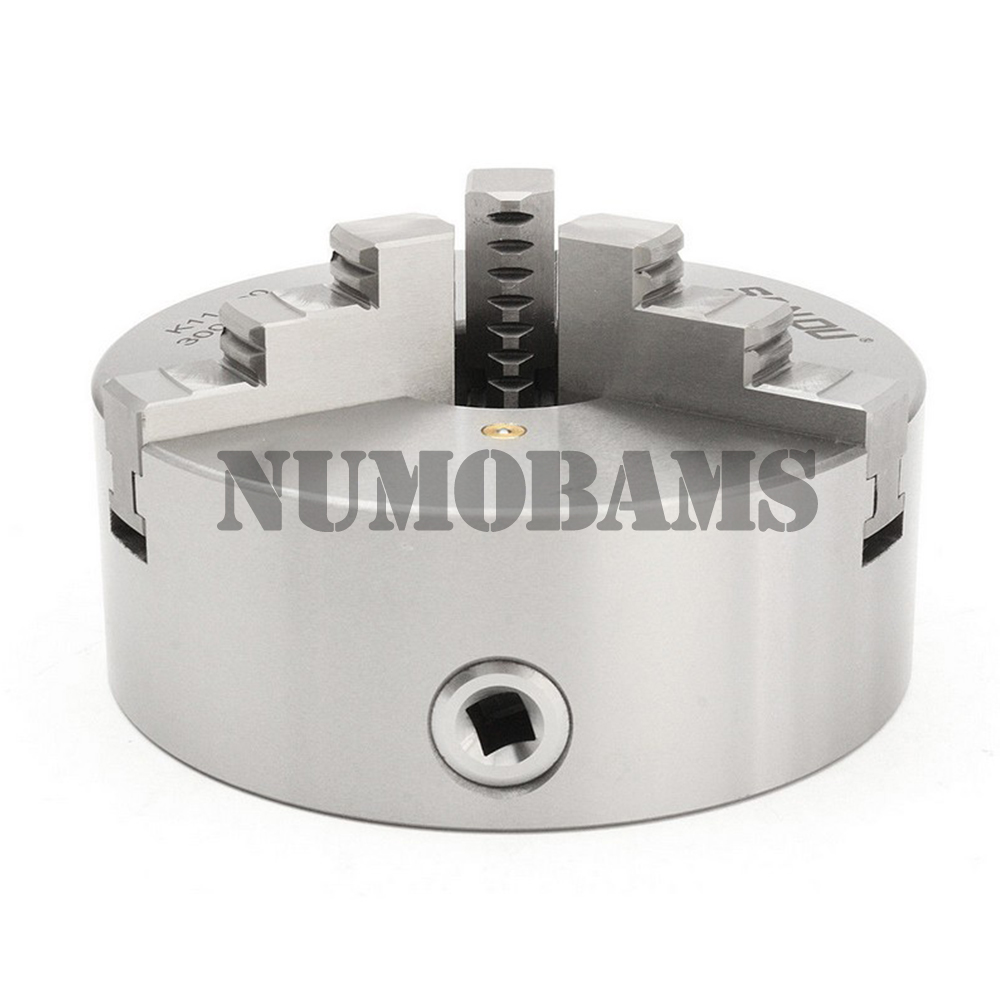 SANOU K11-125 High Accuracy 3 Jaw Self-Centering Chuck for Industrial Metal Lathe Use