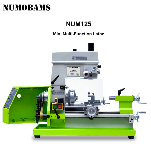 NUMOBAMS NU125 Mini Watch Making Machine 2 in1 Multi  Function Lathe & Drill Machine