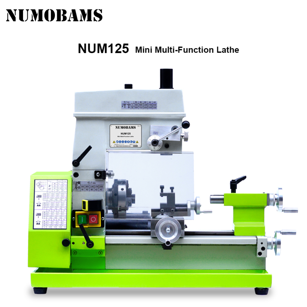 NUMOBAMS NU125 Mini Watch Making Machine 2 in1 Multi  Function Lathe & Drill Machine