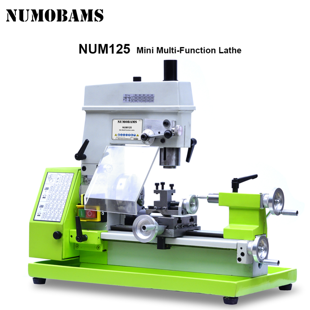 NUMOBAMS NU125 Mini Watch Making Machine 2 in1 Multi  Function Lathe & Drill Machine