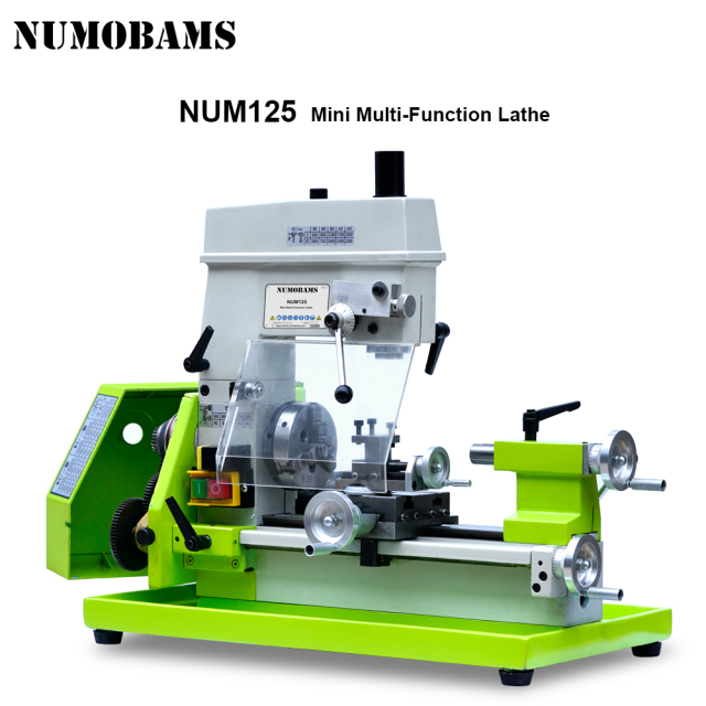NUMOBAMS NU125 Mini Watch Making Machine 2 in1 Multi  Function Lathe & Drill Machine