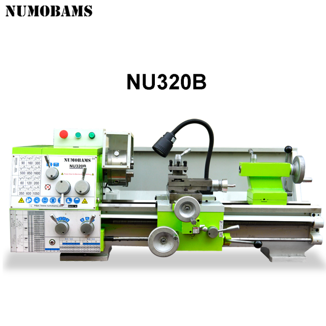 NUMOBAMS NU320B MT5 Spindle 750W Motor Metal Lathe Machine