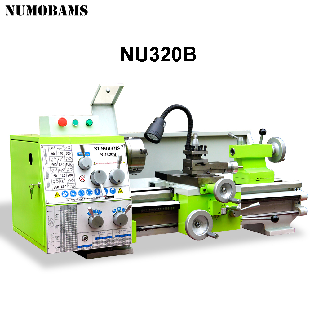 NUMOBAMS NU320B MT5 Spindle 750W Motor Metal Lathe Machine