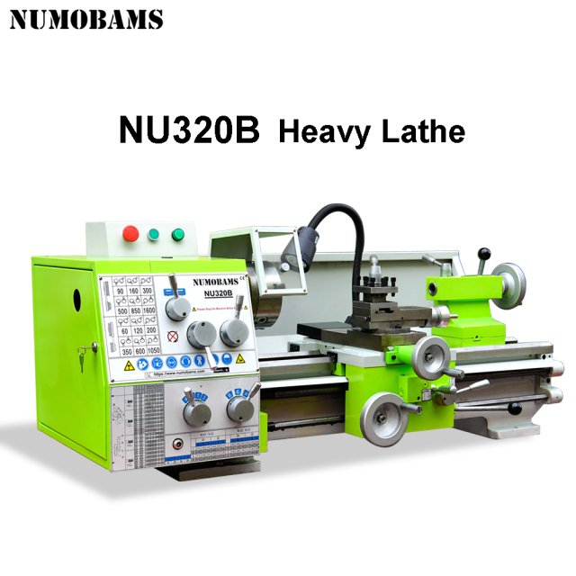 NUMOBAMS NU320B MT5 Spindle 750W Motor Metal Lathe Machine