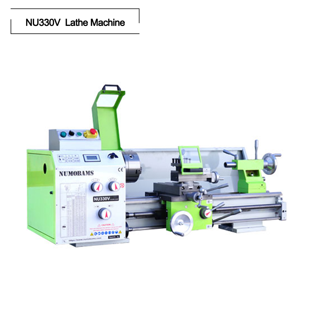 NUMOBAMS NU330V 1500W Motor with 160mm Chuck 750*330mm DIY Metal Lathe Machine