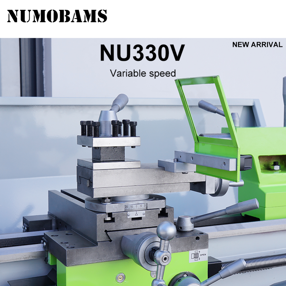 NUMOBAMS NU330V  1500W Motor with 160mm Chuck 750*330mm DIY Metal Lathe Machine