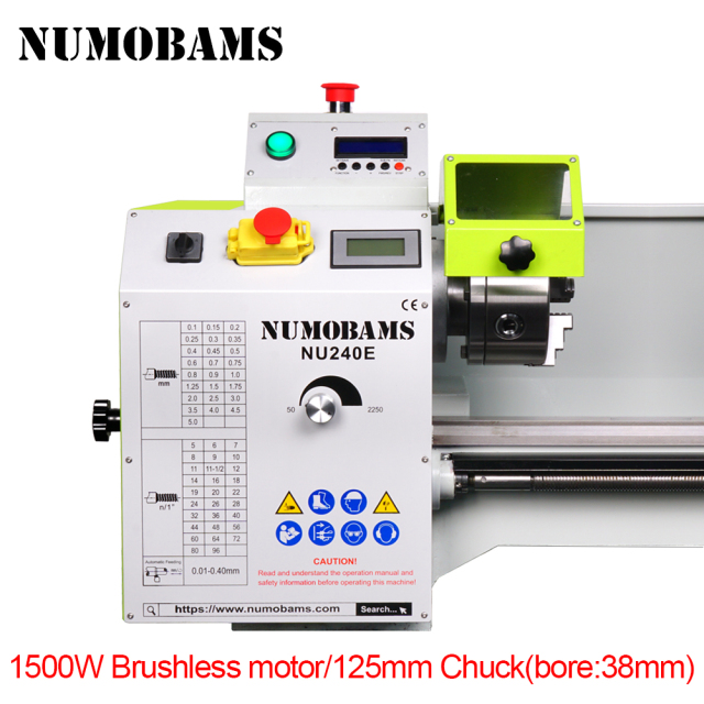 NUMOBAMS NU240E Semi-CNC Lathe Machine