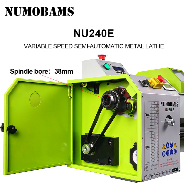 NUMOBAMS NU240E Semi-CNC Lathe Machine